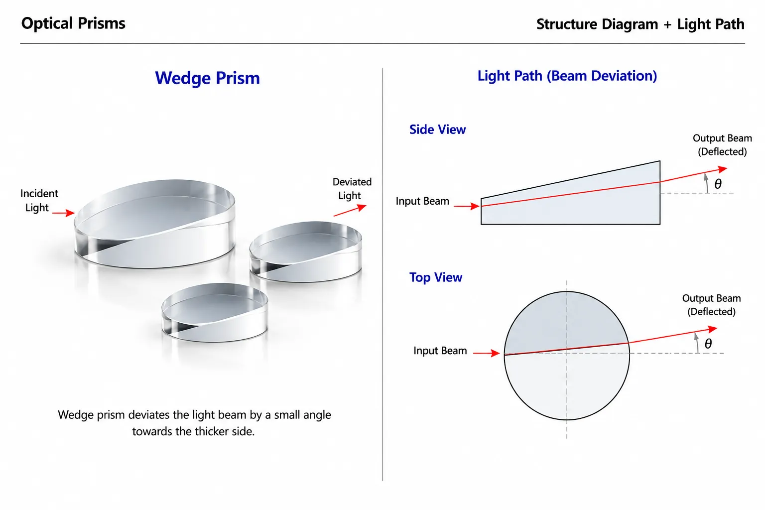 Wedge Prism Structure Diagram